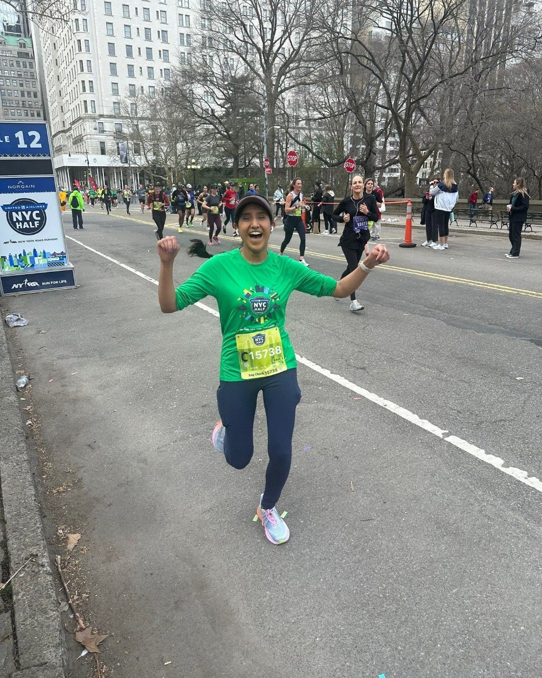 Dr. Jaya Kanduri running