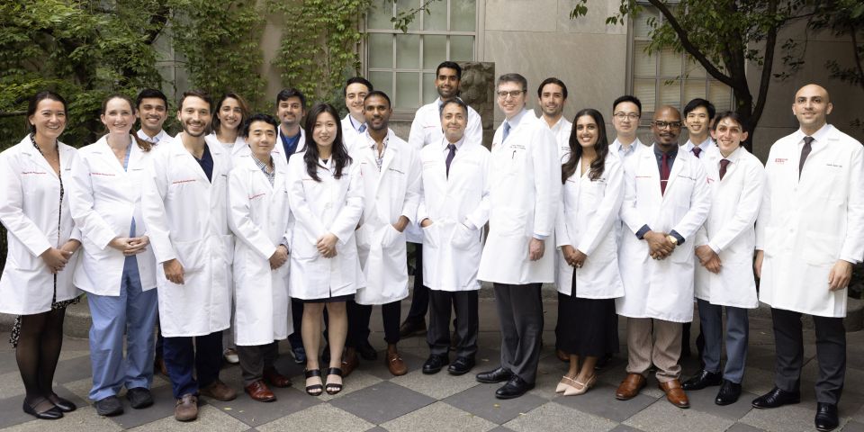 Group shot of all 2025-2026 WCM Cardiology Fellows.