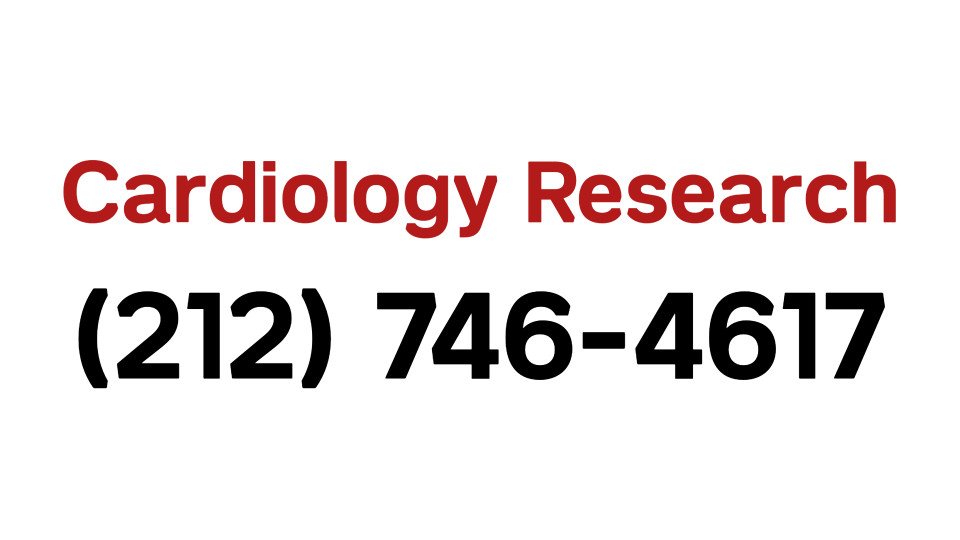 Cardiology Research Phone #